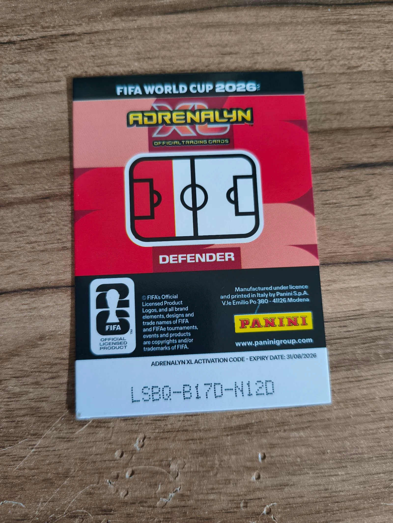 Tarjeta de fútbol Panini CDM Hakimi edición limitada – photo 2